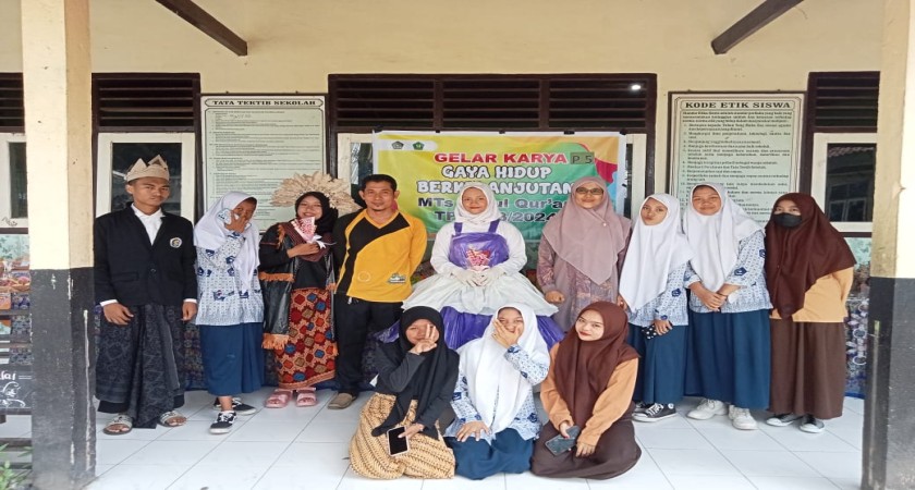 Gelar Karya P5 MTs. Nurul Qur'an Pagutan: 